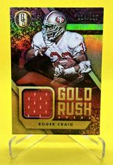 Roger Craig Football Cards 2018 Panini Gold Standard Rush Prices