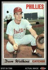 Dave Watkins #168 Baseball Cards 1970 Topps Prices