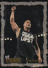 The Rock [Gold] Wrestling Cards 2004 Fleer WWE Chaos Prices