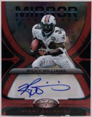 Ricky Williams [Red] #MS-RW Football Cards 2021 Panini Certified Mirror Signatures Prices