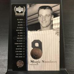 Roger Maris #58 Baseball Cards 2000 Upper Deck Yankees Legends Prices