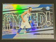 Ben Simmons [Silver Prizm] Basketball Cards 2018 Panini Prizm Get Hyped Prices