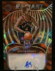 Scottie Barnes [Astral] Basketball Cards 2021 Panini Spectra Radiant Signatures Prices