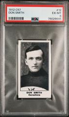 Don Smith Hockey Cards 1912 C57 Prices