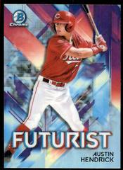 Austin Hendrick Baseball Cards 2021 Bowman Chrome Futurist Prices