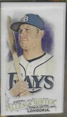 Evan Longoria [Mini Framed Cloth] #146 Baseball Cards 2016 Topps Allen & Ginter Prices