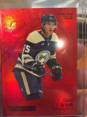 David Jiricek [Precious Metal Gems Red] #190 Hockey Cards 2022 Skybox Metal Universe Prices