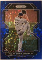 Clayton Kershaw [Blue Donut Circles Prizm] #2 Baseball Cards 2022 Panini Prizm Prices
