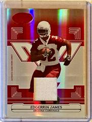 Edgerrin James [Mirror Red Material] #2 Football Cards 2006 Leaf Certified Materials Prices