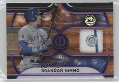 Brandon Nimmo [Purple] Baseball Cards 2022 Topps Tribute Stamp of Approval Relics Prices