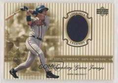 Chipper Jones #J-CJ Baseball Cards 2000 Upper Deck Legends Legendary Game Jerseys Prices