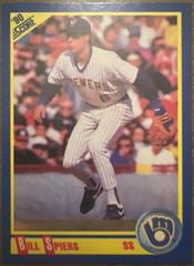 Bill Spiers #449 Baseball Cards 1990 Score Prices