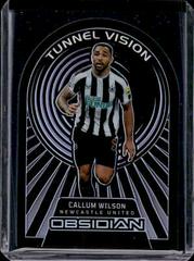 Callum Wilson [Purple] #1 Soccer Cards 2022 Panini Obsidian Tunnel Vision Prices