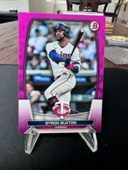 Byron Buxton [Fuchsia] Baseball Cards 2023 Bowman Prices