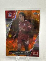 Jamal Musiala [Orange] Soccer Cards 2021 Topps Chrome Bundesliga Sapphire Prices