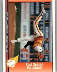 Post Season [Participant] #50 Baseball Cards 1991 Pacific Nolan Ryan Prices