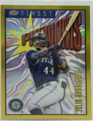 Julio Rodriguez [Refractor] #166 Baseball Cards 2023 Topps Finest Flashbacks Prices