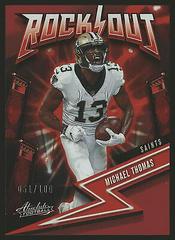 Michael Thomas [Spectrum Red] #12 Football Cards 2023 Panini Absolute Rock Out Prices