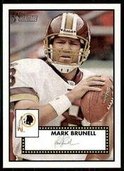 Mark Brunell [Black Back] #50 Football Cards 2006 Topps Heritage Prices
