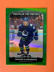 Andrei Kuzmenko [Rainbow Green] #579 Hockey Cards 2022 O Pee Chee Prices