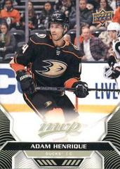 Adam Henrique #85 Hockey Cards 2020 Upper Deck MVP Prices