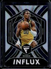 Bennedict Mathurin [Silver] #8 Basketball Cards 2022 Panini Flux Rookie Influx Prices