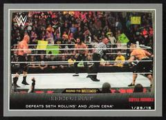 Brock Lesnar [Silver] Wrestling Cards 2015 Topps WWE Road to Wrestlemania Prices
