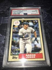 Aaron Judge Baseball Cards 2017 Topps Update 1987 Prices