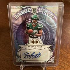 Breece Hall #RVS-BH Football Cards 2022 Panini Illusions Rookie Vision Signatures Prices