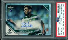 Pedro Goncalves [Red Wave Refractor] Soccer Cards 2021 Topps Chrome UEFA Champions League Autographs Prices