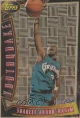 S. Abdur-Rahim Basketball Cards 1996 Topps Youthquake Prices