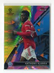Anthony Elanga [Purple] Soccer Cards 2021 Topps Finest UEFA Champions League Prices