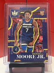 Wendell Moore Jr. #109 Basketball Cards 2022 Panini Court Kings Prices