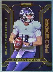 Carson Strong [Silver Holo Star] #PP-15 Football Cards 2022 Pro Picks Premier Prices