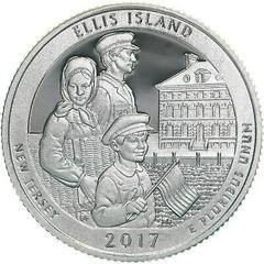 2017 S [ELLIS ISLAND PROOF] Coins America the Beautiful Quarter Prices