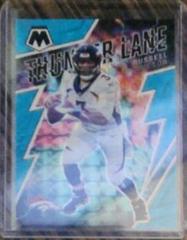 Russell Wilson [Blue Fluorescent] #TL-25 Football Cards 2022 Panini Mosaic Thunder Lane Prices