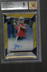 Jacoby Brissett [Gold] #RA-JBS Football Cards 2016 Panini Prizm Rookie Autograph Prices