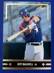 Jeff Bagwell #BC14 Baseball Cards 1991 Leaf Gold Rookies Prices