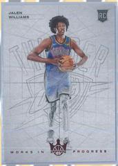 Jalen Williams [Ruby] #12 Basketball Cards 2022 Panini Court Kings Works in Progress Prices