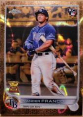 Wander Franco [Lava Gold] #150 Baseball Cards 2022 Topps Gilded Collection Prices