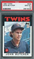 John Butcher #638 Baseball Cards 1986 Topps Prices