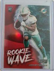 Jaylen Waddle [Red] #RW-JWA Football Cards 2021 Panini Playoff Rookie Wave Prices