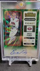Brock Purdy [Autograph Wild Card Ticket] #263 Football Cards 2022 Panini Contenders Prices