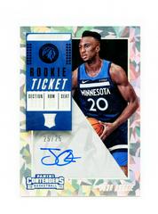 Josh Okogie [Ball High Autograph Cracked Ice] #120 Basketball Cards 2018 Panini Contenders Prices