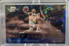 Stephen Curry [Blue Ice] #14 Basketball Cards 2021 Panini Contenders Optic Suite Shots Prices