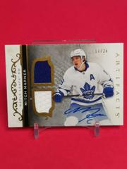 Mitch Marner [Horizontal Material Autograph Gold] #141 Hockey Cards 2021 Upper Deck Artifacts Prices