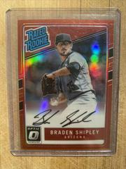 Braden Shipley [Red] Baseball Cards 2017 Panini Donruss Optic Rated Rookie Signatures Prices