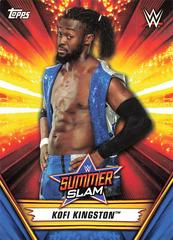 Kofi Kingston [Blue] Wrestling Cards 2019 Topps WWE SummerSlam Prices