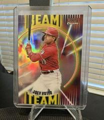 Joey Votto [Red] Baseball Cards 2022 Stadium Club Chrome Beam Team Prices