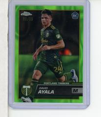 David Ayala [Neon Green Lava] #2 Soccer Cards 2023 Topps Chrome MLS Prices